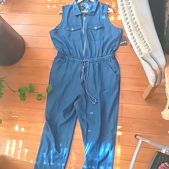 Helium Pants - Jumpsuit & Rompers Short Sleeves Boot Cut Elastic Drawstring Waist  SZ XL